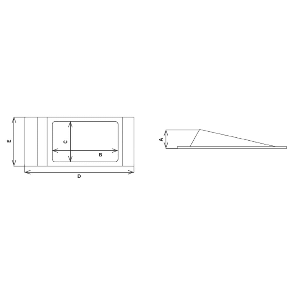 Rectangular Scoop Strainer with Slide Out Screen