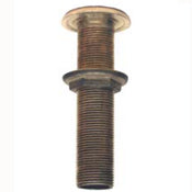Bronze Extra Long Threaded Thru Hulls with Nut