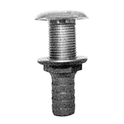 Thru Hull Connections with Hose Barb