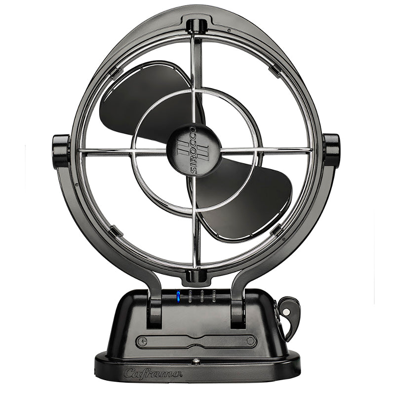 Caframo Sirocco II Cabin Fan with 7" Blade, 3-Speeds and Auto Select 12/24v