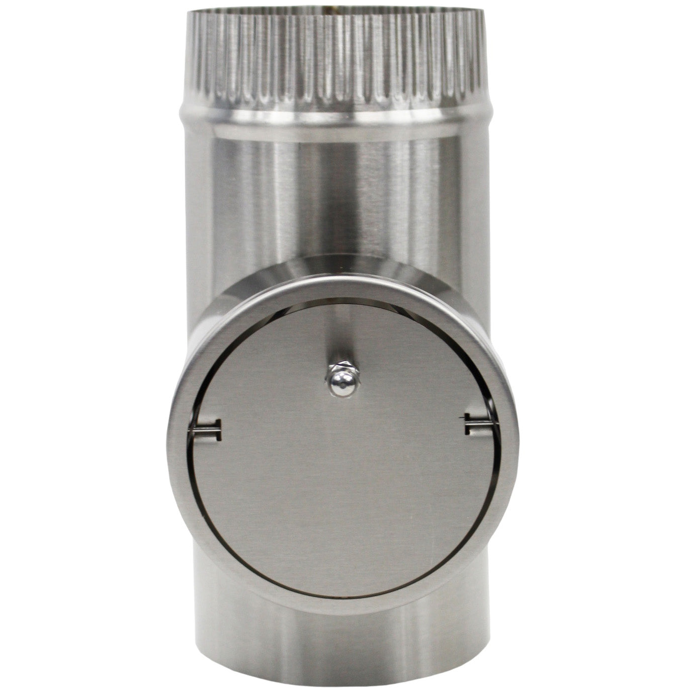 Dickinson Marine, Stainless Steel Stove Pipe with Barometric Flue Damper