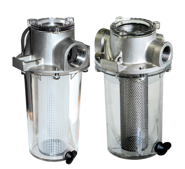 Groco, 316 Stainless Steel Raw Water Strainer with 304 Stainless Steel Basket, ARGS Series