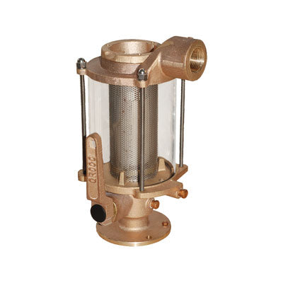 Groco, Bronze Ball Valve / Sea Strainer Combo, Series BVS