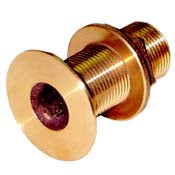 Groco, Bronze Flush Thru Hull with Nut, FTH Series