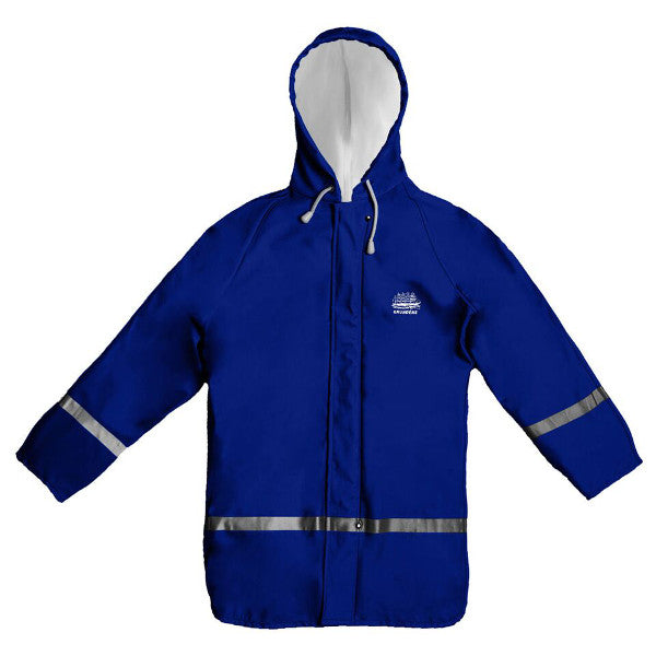 Grundens Zenith 282 Hooded Jacket, Kids Rain Jacket, Rain Gear