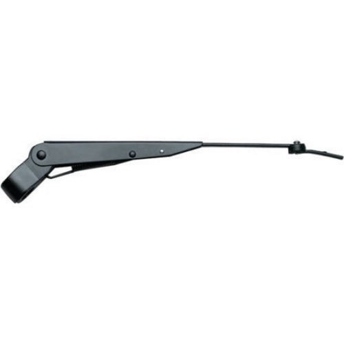 Deluxe Black Adjustable Boat Windshield Wiper Arm