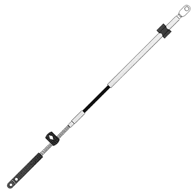 Control Cables Model CCX179, Replaces CC600A, for Mercury Controls