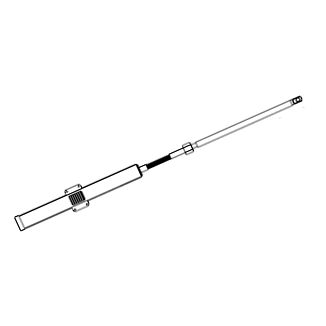 SeaStar NFB Rack Mechanical Rack Outboard Replacement Steering Cables, SSC134xx