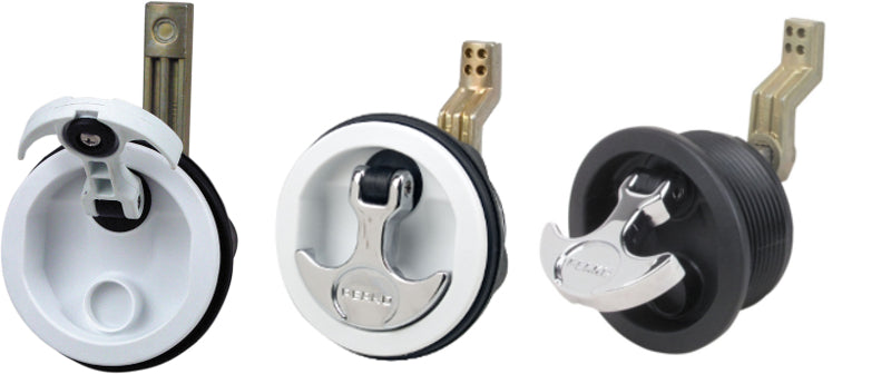 Perko, T-Handle Surface Mount Latch for Smooth and Carpeted Surfaces