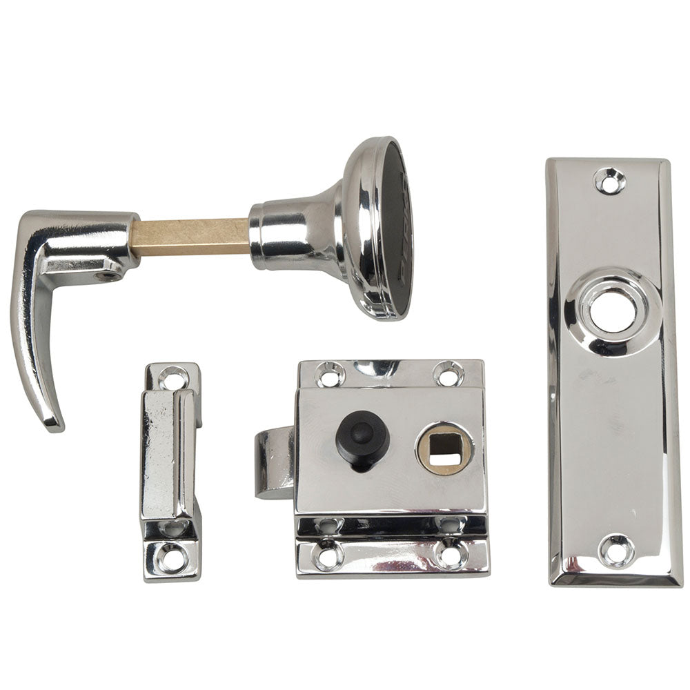 Perko, Rim Latch Set, Reverse Bevel