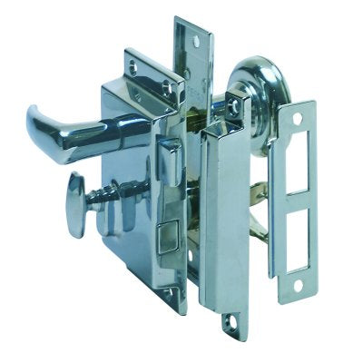 Perko, Rim Lock Sets, Chrome Plated