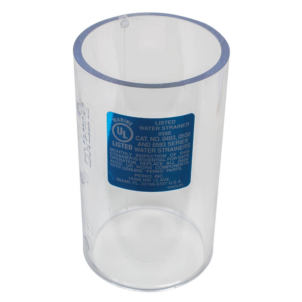 Perko, Raw Water Intake Strainer Transparent Cylinder for 493 Series, x99C