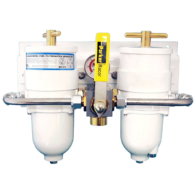 Marine Duplex 500 Turbine Series FF/WS with Aluminum Alloy Bowl, 120 gph, UL Listed