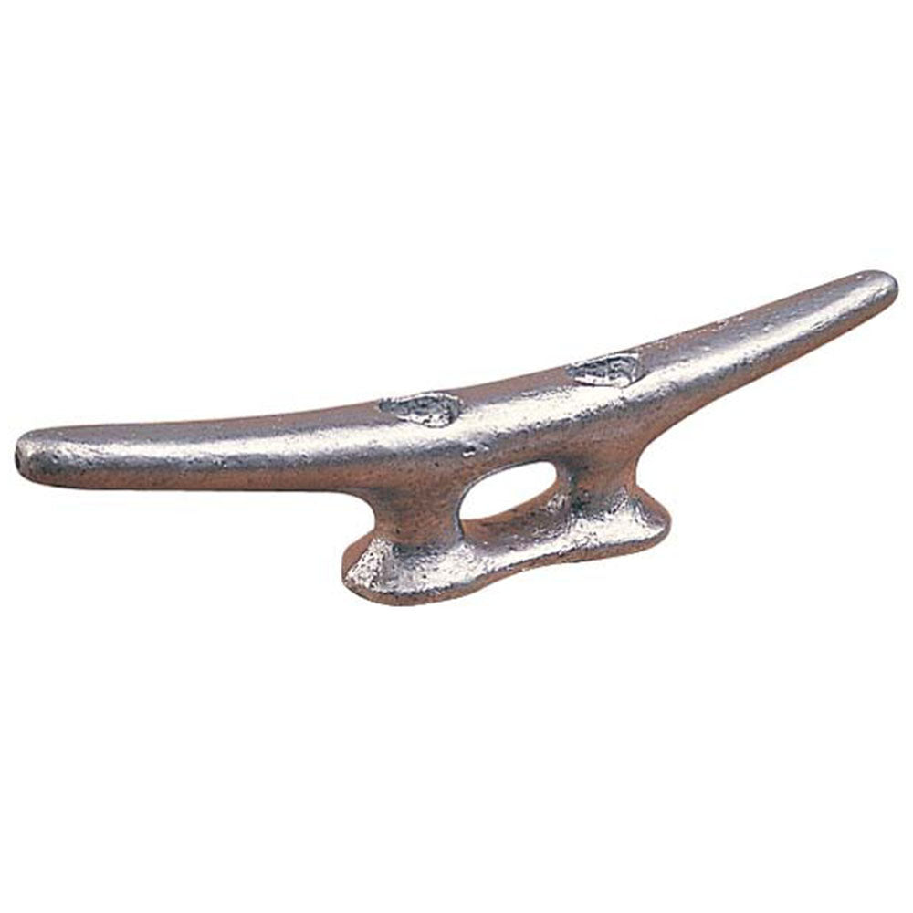 Sea-Dog, Open Base Cleat, Flat Head, Galvanized Iron