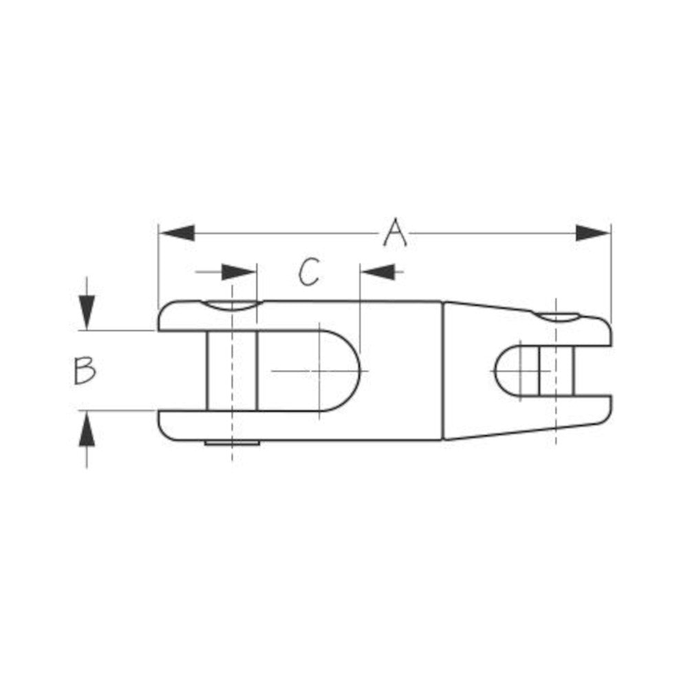 Sea-Dog, Stainless Steel Anchor Swivel Connector