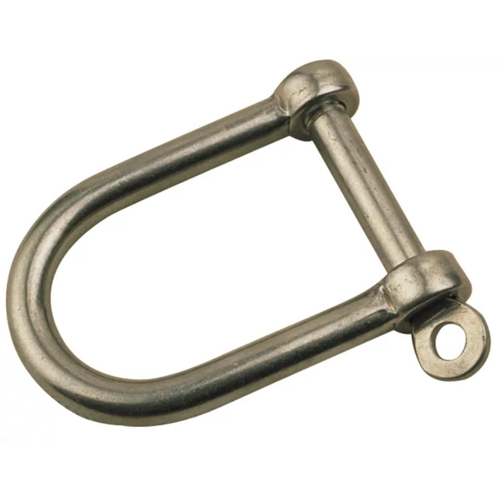 Sea-Dog, Wide D Shackle, Sailing Hardware, Stainless