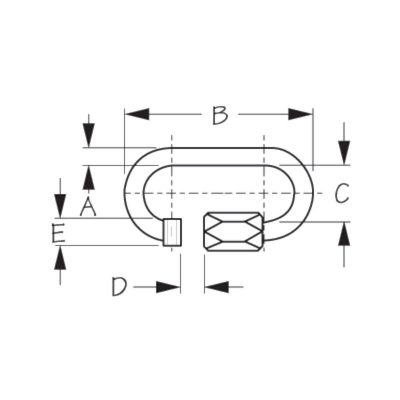 Sea-Dog, Quick Link, Stainless Steel