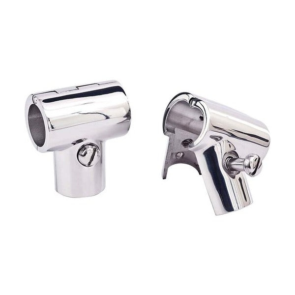 Sea-Dog, Hinged Rail Tees, Cast 316 Stainless, 60 Deg. , 90 Deg.