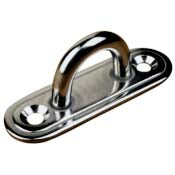 Sea-Dog, Oblong Eye Plate, Stamped 304 Stainless Steel