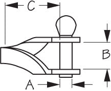 Sea-Dog, Twisted Shackle, Sailing Hardware, Stainless