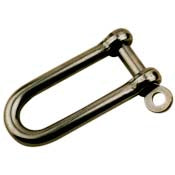 Sea-Dog, Long D Shackle, Sailing Hardware, Stainless