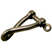 Sea-Dog, Twisted D-Shackle, Forged Stainless Sailing Hardware