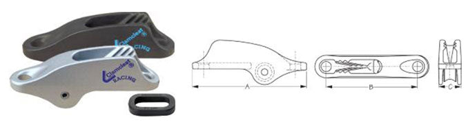 Clamcleat® Trapeze and Vang Cleat