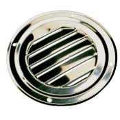 Sea-Dog, Louvered Vent, Round, Stainless