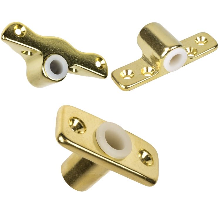 Sea-Dog, Oarlock Sockets, Brass, Pair