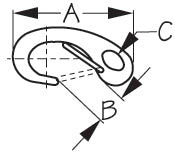 Sea-Dog, Spring Gate Snap Hook