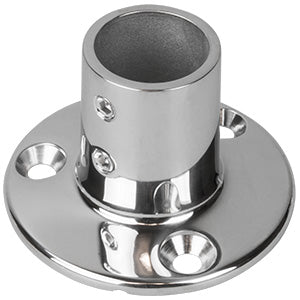 Sea-Dog, Handrail Fitting, Round Base, 90 Deg. , Stainless