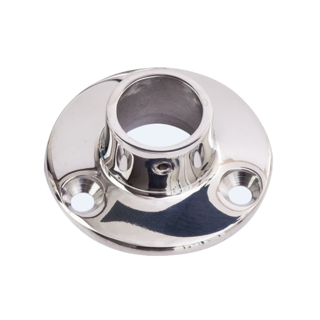 Sea-Dog, Handrail Fitting, Low Round Base, 90 Deg. , Stainless, 1"