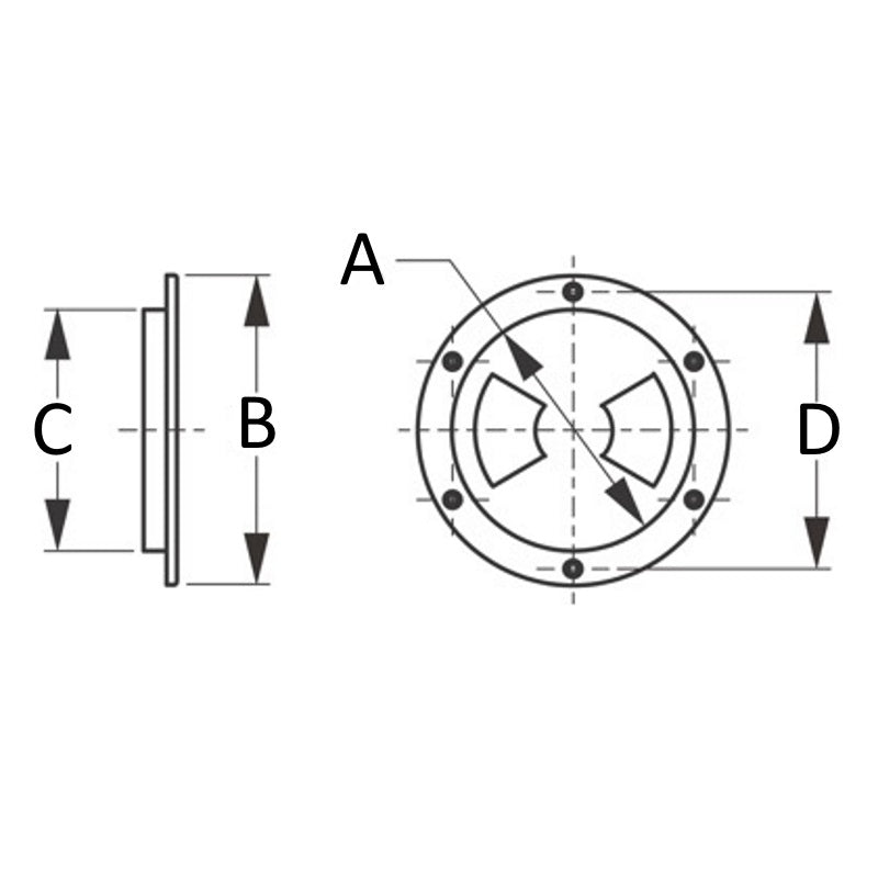 Sea-Dog, Screw Out Deck Plate