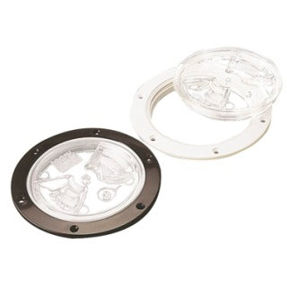 Sea-Dog, Clear Cover Screw Out Deck Plates