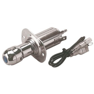 marine cigarette lighter Sea-Dog 426352-1 Stainless Steel Cigarette/Char Will Accept Most 12v Accessory Adapter Plugs.mounting Plate 12V USB Outlet Marine Switch