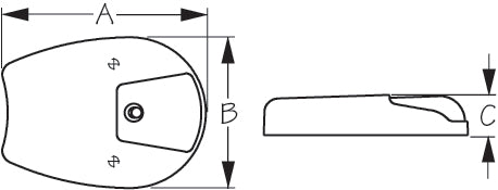 Sea-Dog LED Side Mount Side Navigation Lights, Port/Starboard Pair