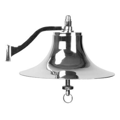 Sea-Dog, Bell, Cast Polished Brass Bell, Chrome or Brass
