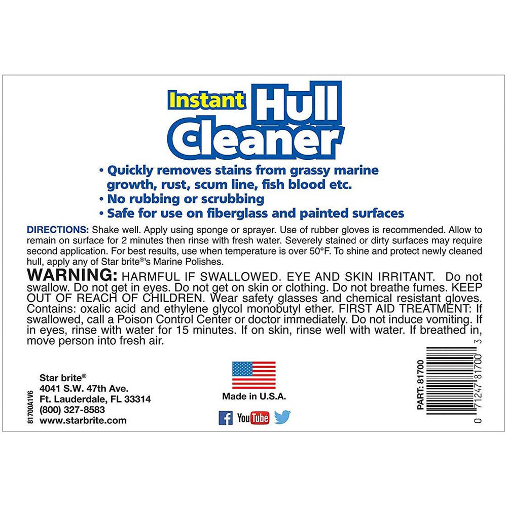 Starbrite, Instant Hull Cleaner