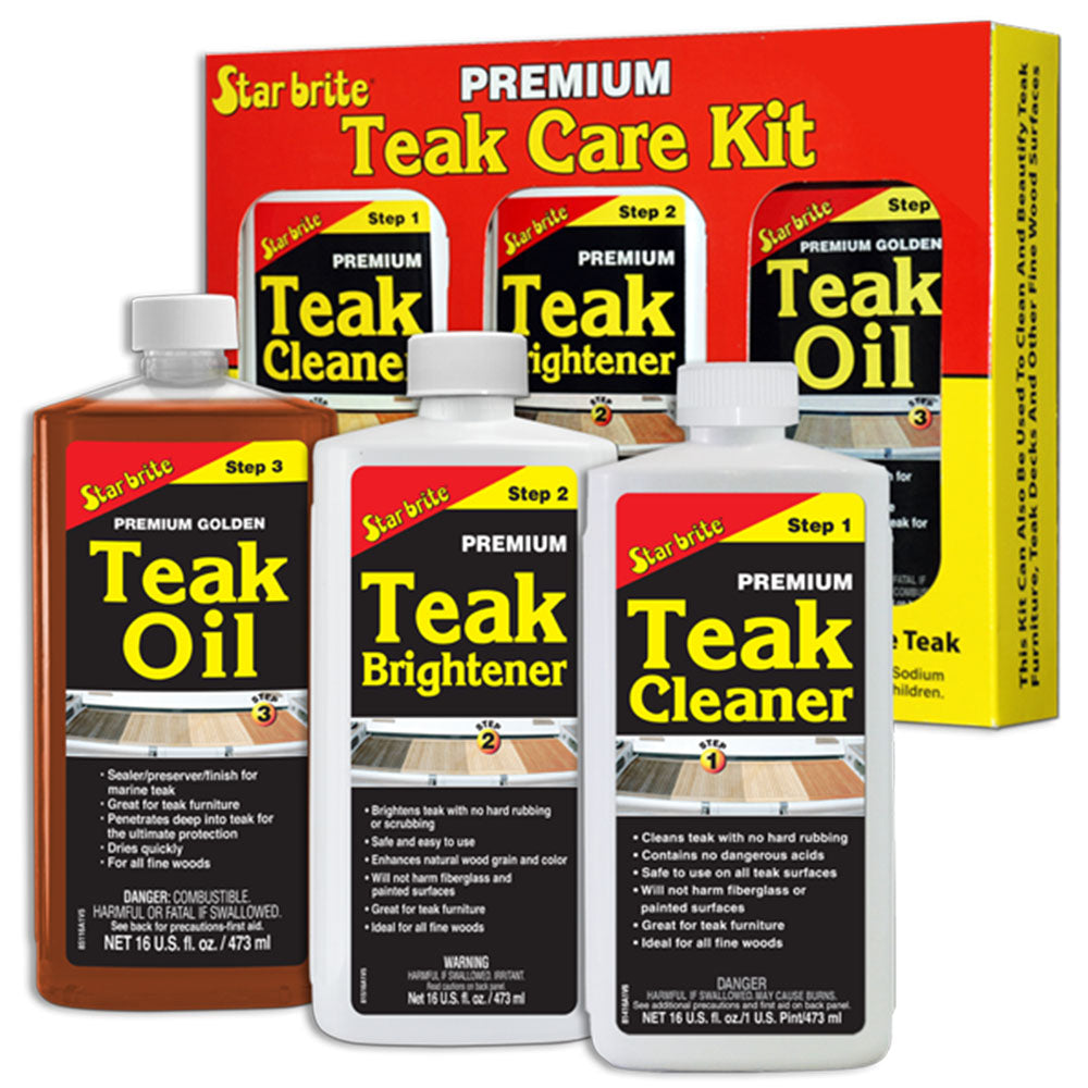 Starbrite Premium Teak Care Kit