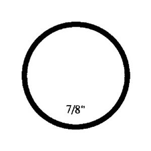 Stainless Steel Tube, 7/8" and 1" Diameters, 0.049" Wall, 6' Length