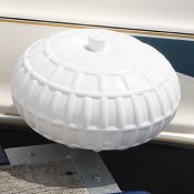 Dock Wheels, Corner Mount, Inflatable, 9" or 12"