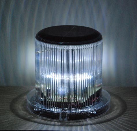 Buoy & Dock Lights, Solar Powered LED Marker Warning Lights