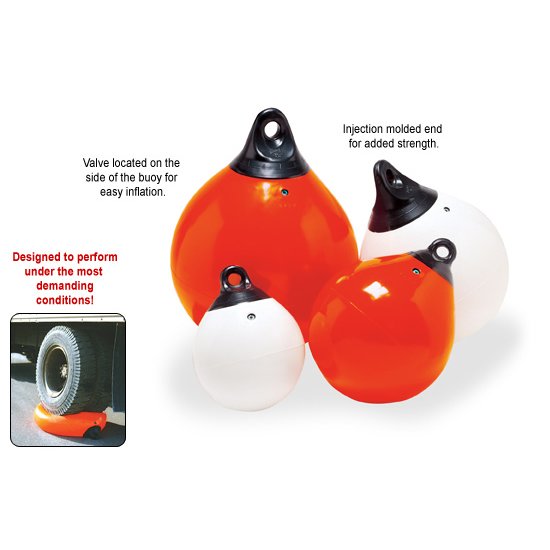 Tuff End Round Inflatable Boat Fenders / Buoys by Taylor Made