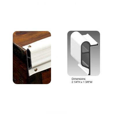 Dock Pro Vinyl Dock Edging by Taylor Made, Heavy Duty, "Small Edge Gard" Profile