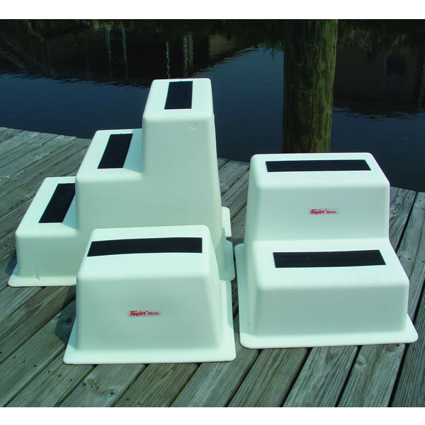 Taylor Made, StepSafe Dock Steps, White