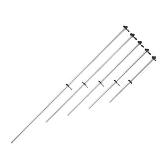 Taylor Made Aluminum Flag Pole with Charlevoix Flag Clips