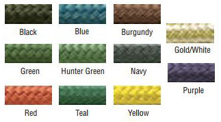 Anchor Line, Nylon Double Braid, 3/8", 1/2", 5/8", Multiple Colors