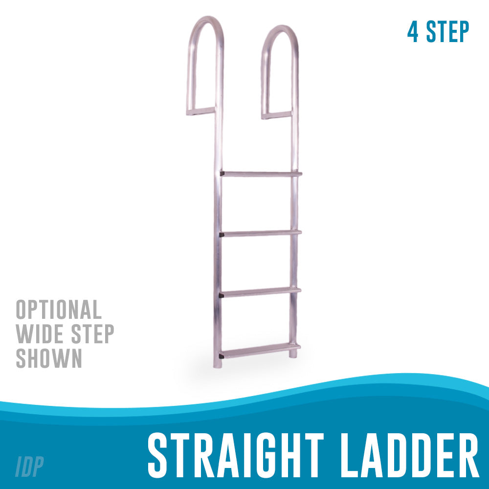 Stationary Straight Dock Ladders 3 to 7 Steps, by International Dock Products