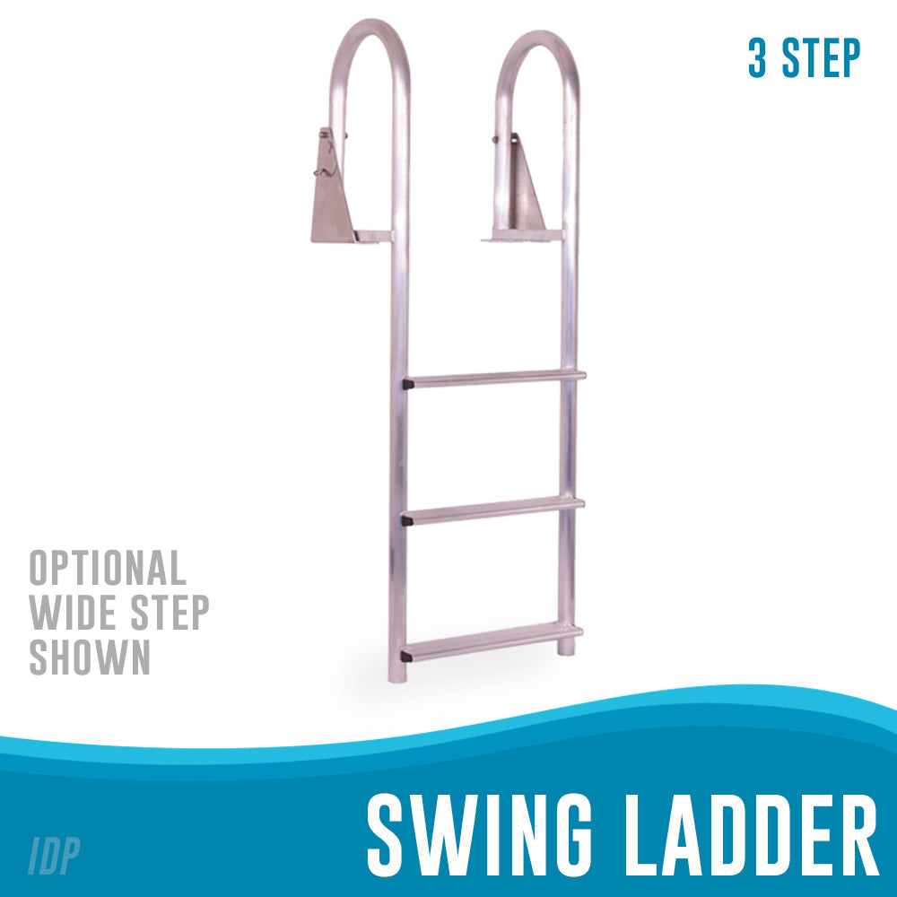 Swing Dock Ladders 3 to 7 Steps, by International Dock Products