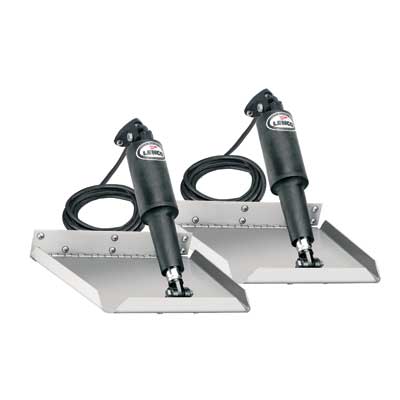Lenco, Standard, Edge Mount Electric Trim Tab Kits (9" x 9" to 12" x 18" Tabs) 12 Volt, w/o Switch